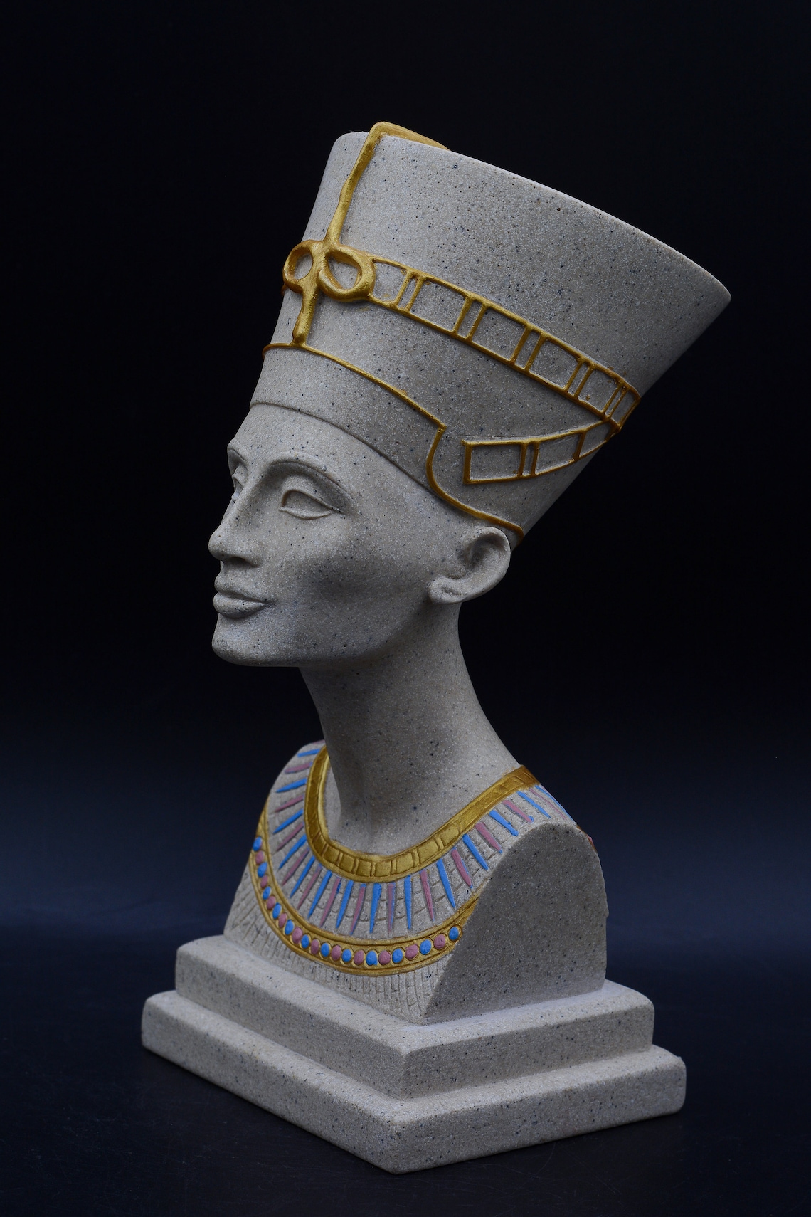 Statue Queen Nefertiti Sculpture handcrafted heavy sandstone Etsy
