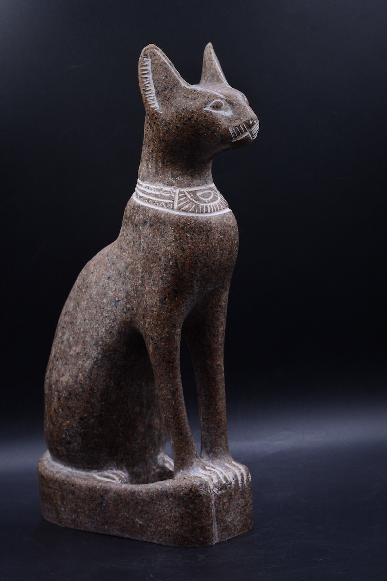 large bastet statue