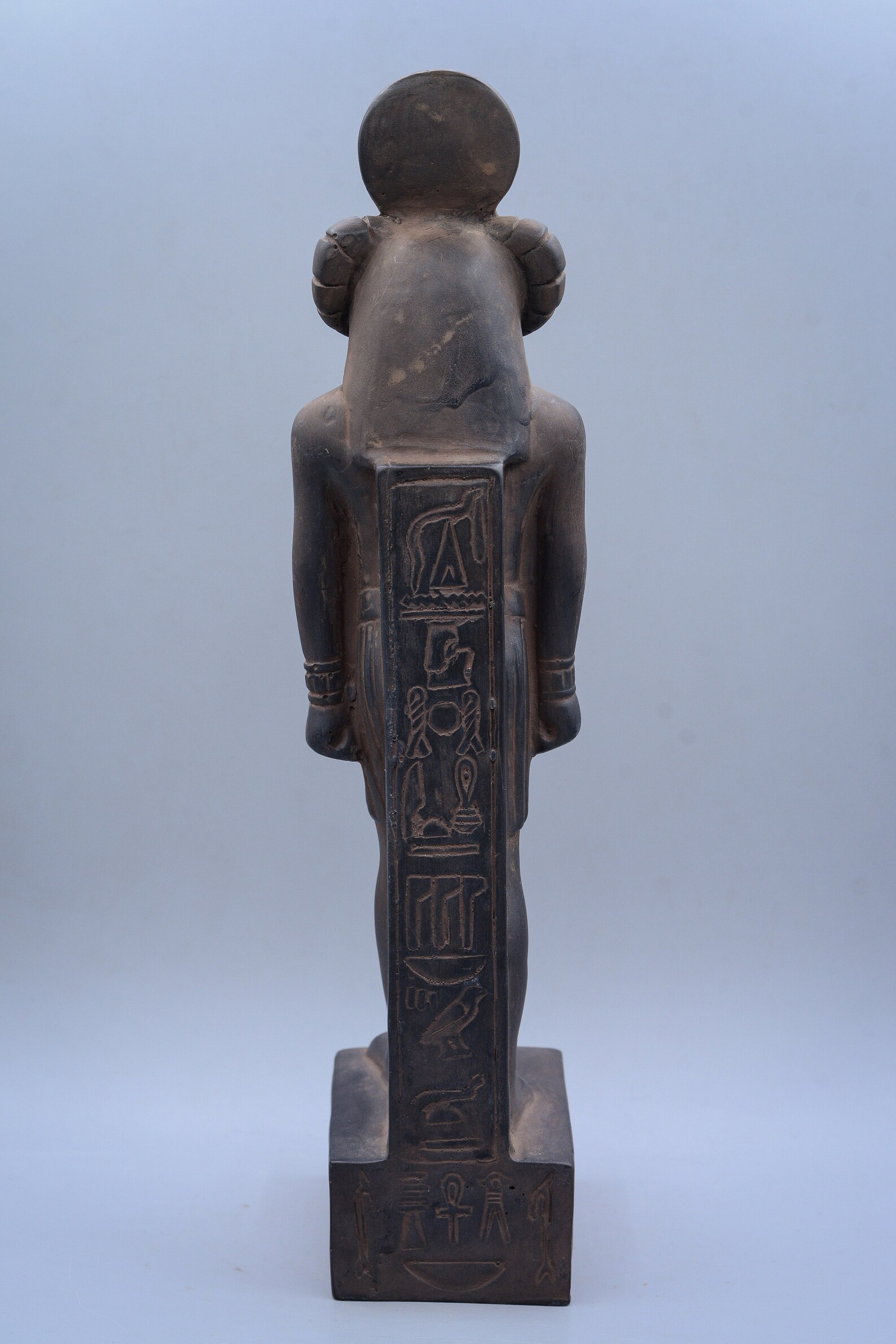 Statue of Ancient Egyptian God Khnum Stone Made in Egypt Etsy UK