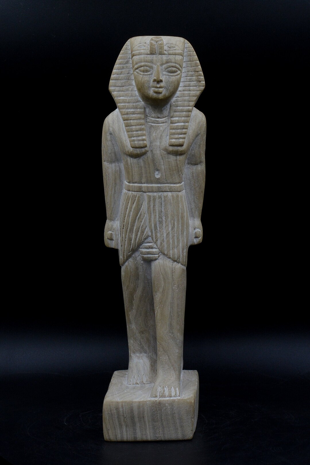 ユニークなエジプトのカフラー王のビンテージ像彫刻石エジプト製