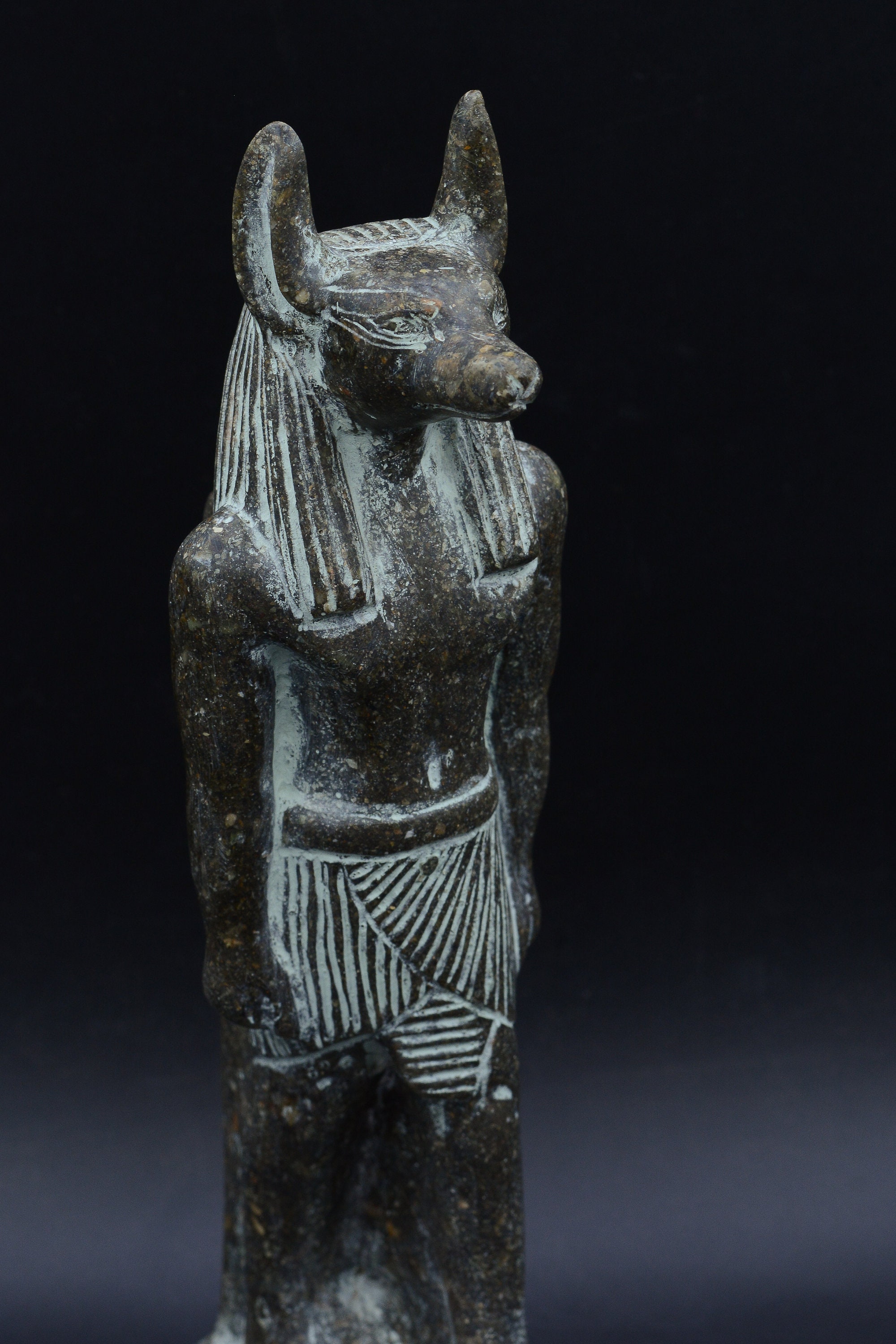 Egyptian Statue Anubis God of Death 2 Style Granite, Marble Stone Made in  Egypt - Etsy
