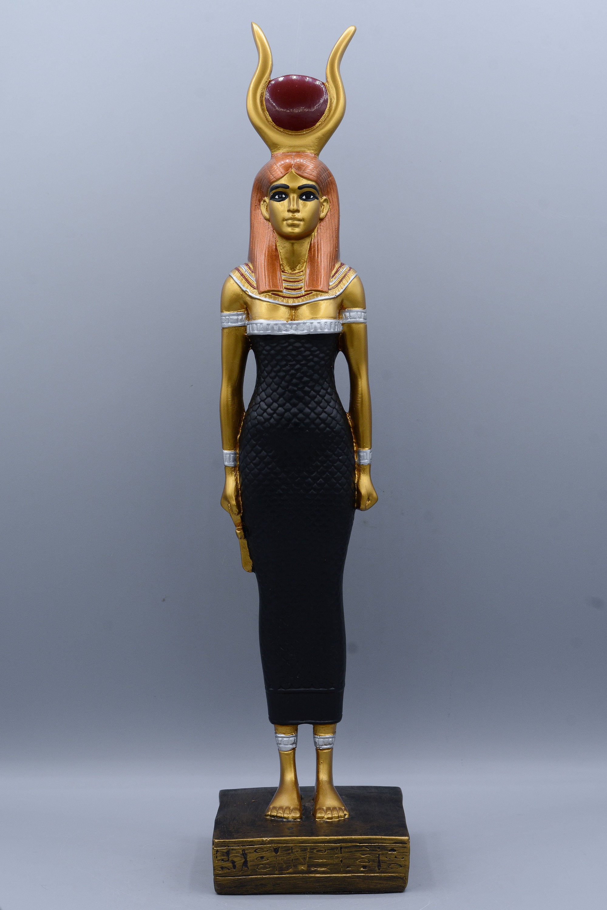 エジプトで作られたユニークなエジプトの女神ハトホルの大きな像 エジプトで作られたユニークなエジプトの女神ハトホルの大きな像