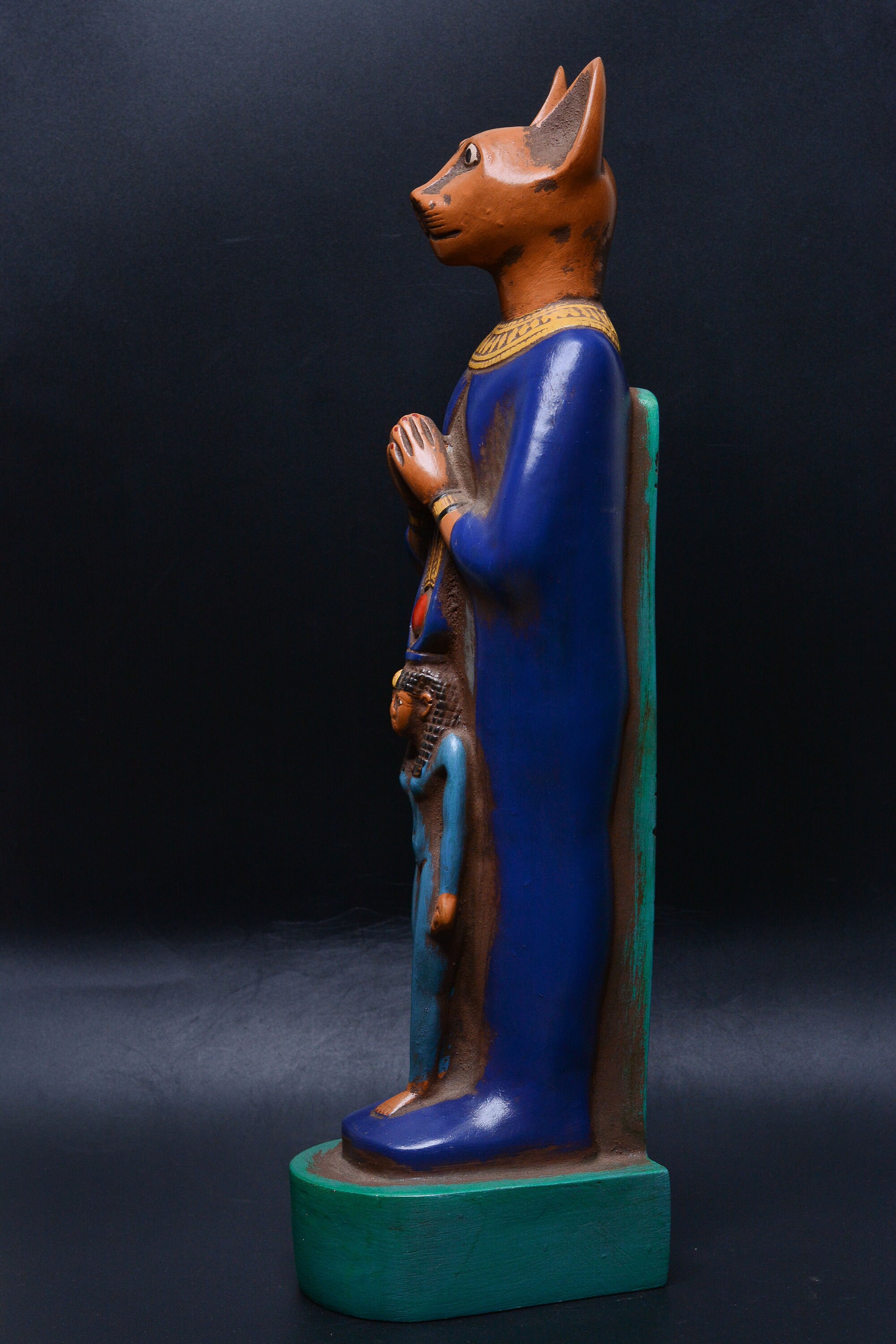 large bastet statue