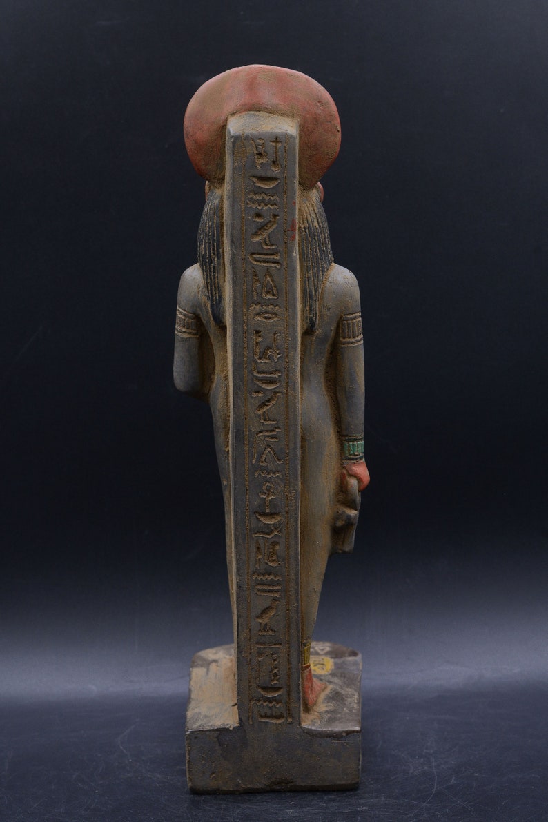 Statue of Goddess Sekhmet Unique Egyptian Art 2 Style Heavy | Etsy