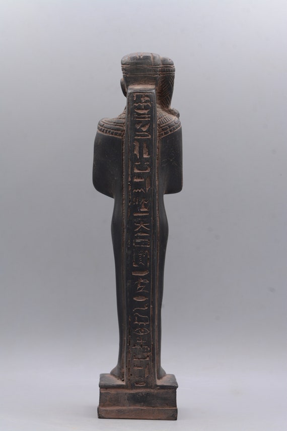 エジプトの月の神コンスの像 エジプトで作られた黒い石 - Etsy 日本