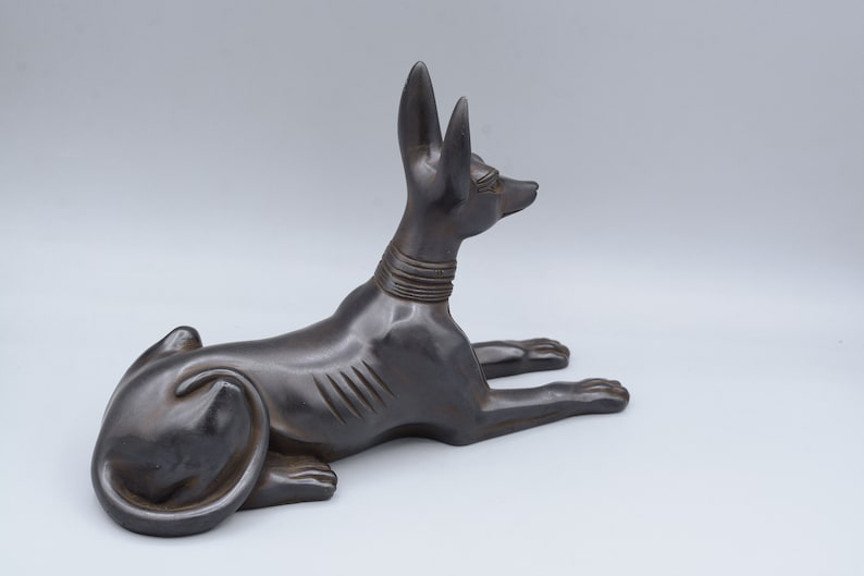 Unique Egyptian god Anubis Jackal dog statue more sizes | Etsy