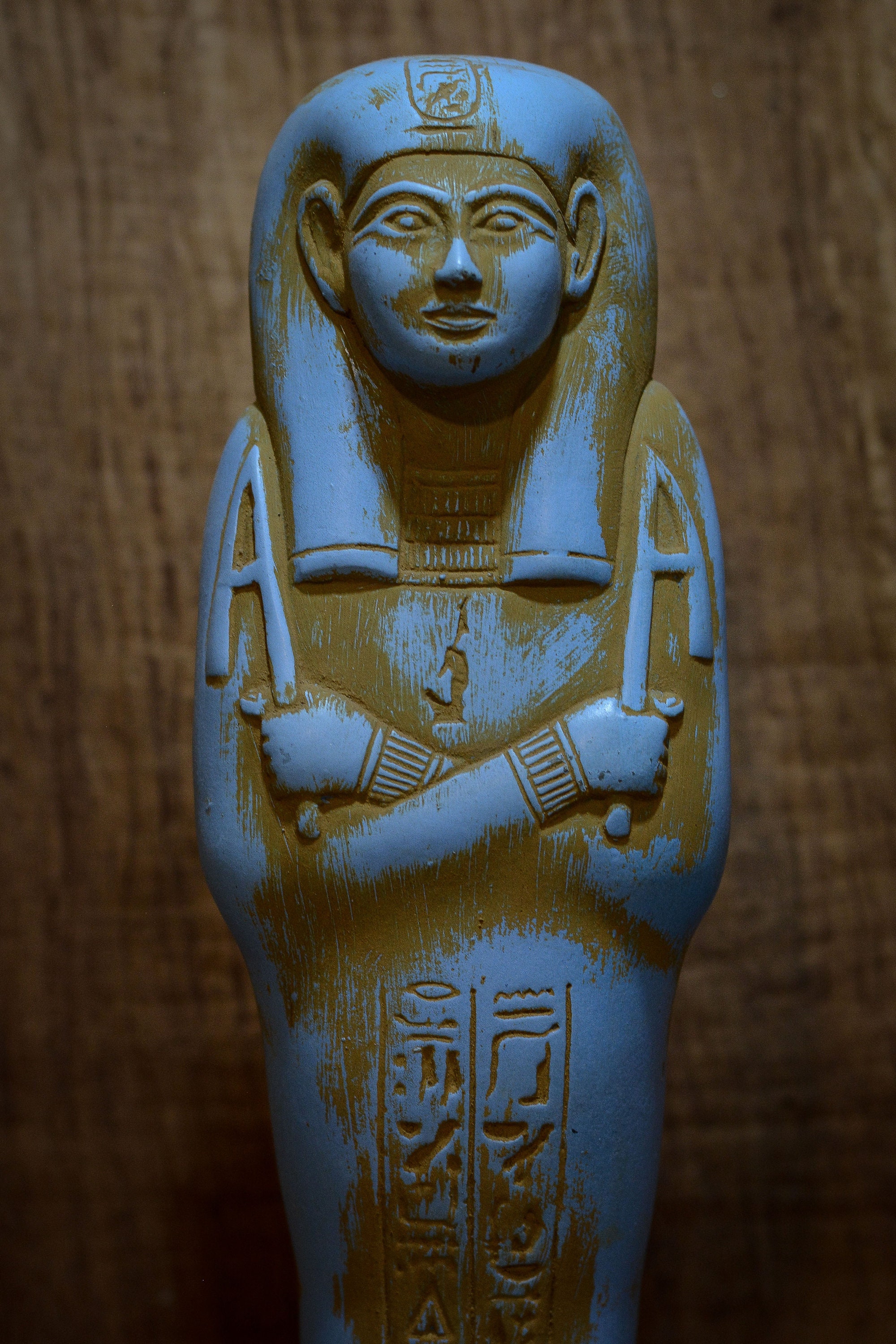 紀元前　古代エジプト　ウシャブティ置物　トコエサ　東さ7-1104☆1F 紀元前 古代エジプト ウシャブティ置物 トコエサ 東さ7-1104☆1F