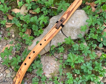 Flauta nativa americana en clave A#432 Hz