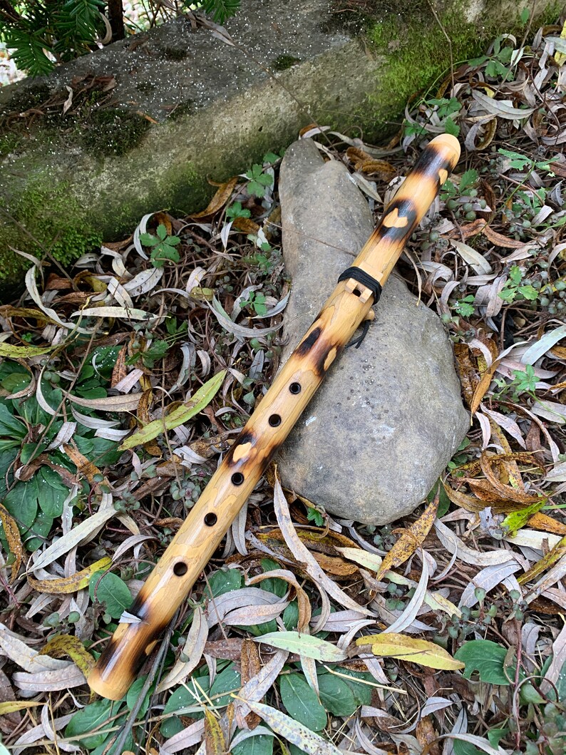 Clé de flûte traversière en bambou amérindien Sol Etsy France