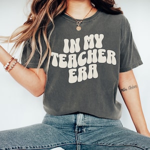 In My Teacher Era T-Shirt, Gift for Teacher, Retro T-Shirt, Teacher Appreciation Week Gift