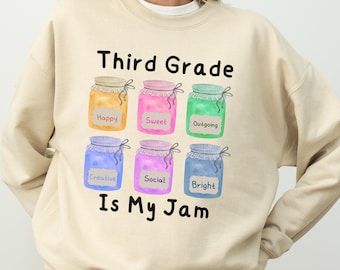 Third Grade Teacher Shirt, 3rd Grade Teacher Sweatshirt, Third Grade Team Shirts, First Day of School Shirt, Back to School Teacher Sweater