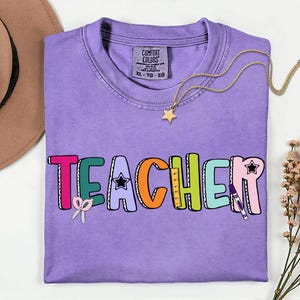 Teacher Shirt, Back to School Shirt, Teacher T-shirt, Teacher Appreciation, Teacher Team Shirts, Gift for Teacher, Comfort Colors
