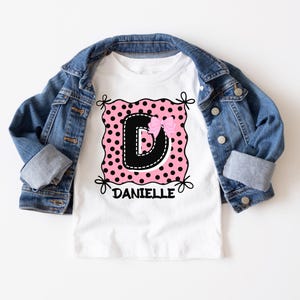 Personalized Back to School Kids Shirt, Kids Custom Name T-Shirt, Youth Back to School TShirt, First Day of School Shirt, Toddler School Tee