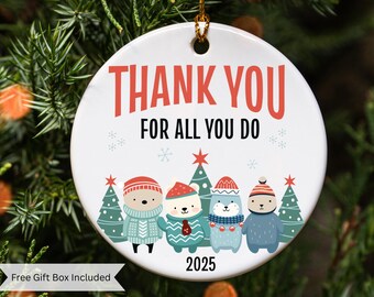 Coworker Ornament, Coworker Christmas Gift, Employee Appreciation Gift, Coworker Gifts, Office Party Gift, Work Gift Exchanges