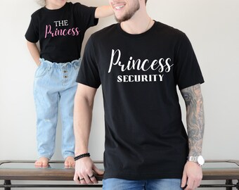 Daddy Daughter Matching Shirts, Fathers Day Gift for Dad, Gift from Daughter, Princess T-Shirt, Daddy's Girl Dad Shirt, Gift for Papa