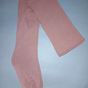 2 PAIRS OF vintage nylon stockings over the knee 60+ denier. Taupe OP3