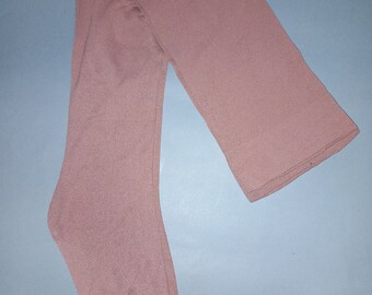 2 PAIRS OF vintage nylon stockings over the knee 60+ denier. Taupe OP3
