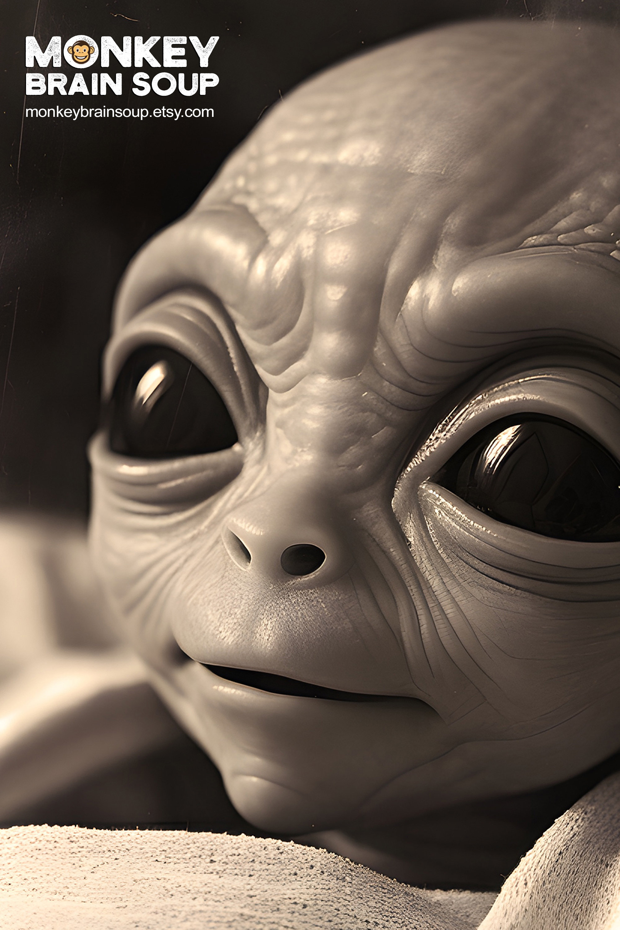 Vintage Style Baby Alien Photographs Printable Download Pack. 25 High