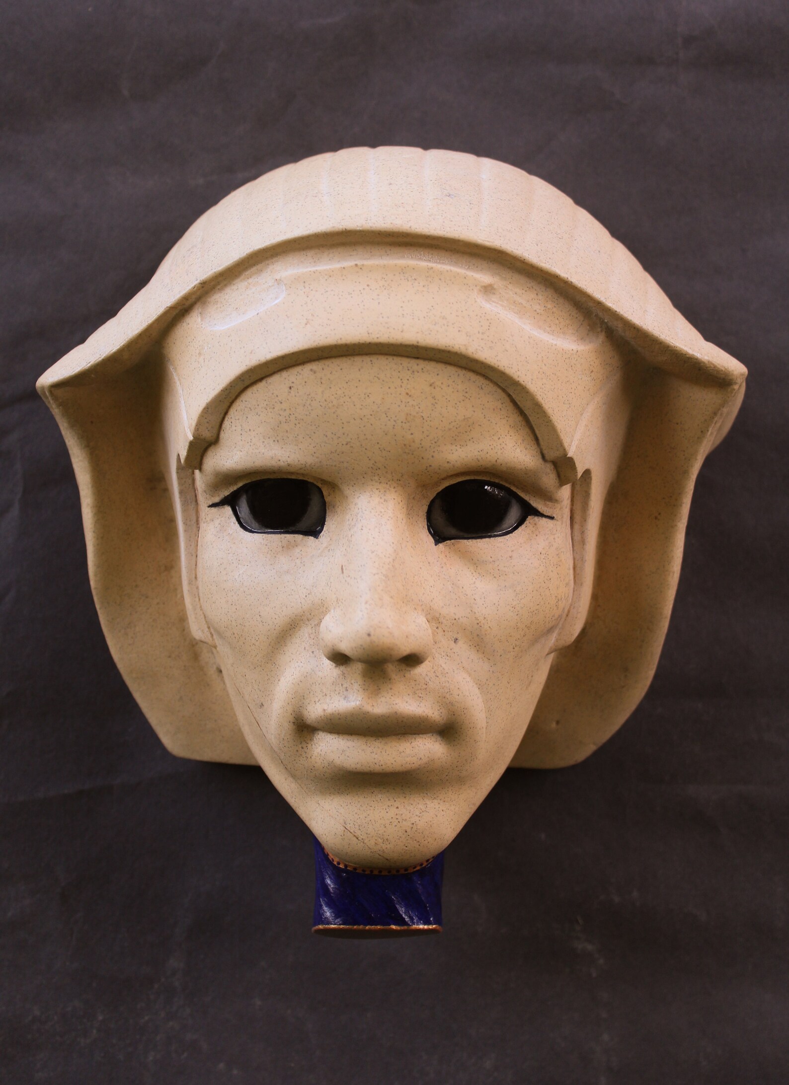 Carved Stone Mask Featuring Ramses II Etsy