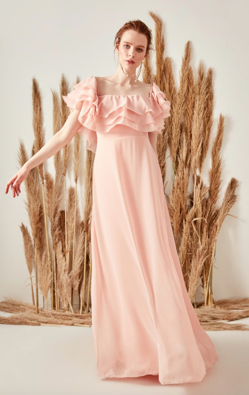 Wedding Guest Dress Bridesmaid Dress Boho Wedding Dress Etsy