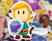 Legend of Zelda Link Vinyl Sticker - Etsy