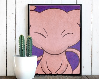 Mew Art Print
