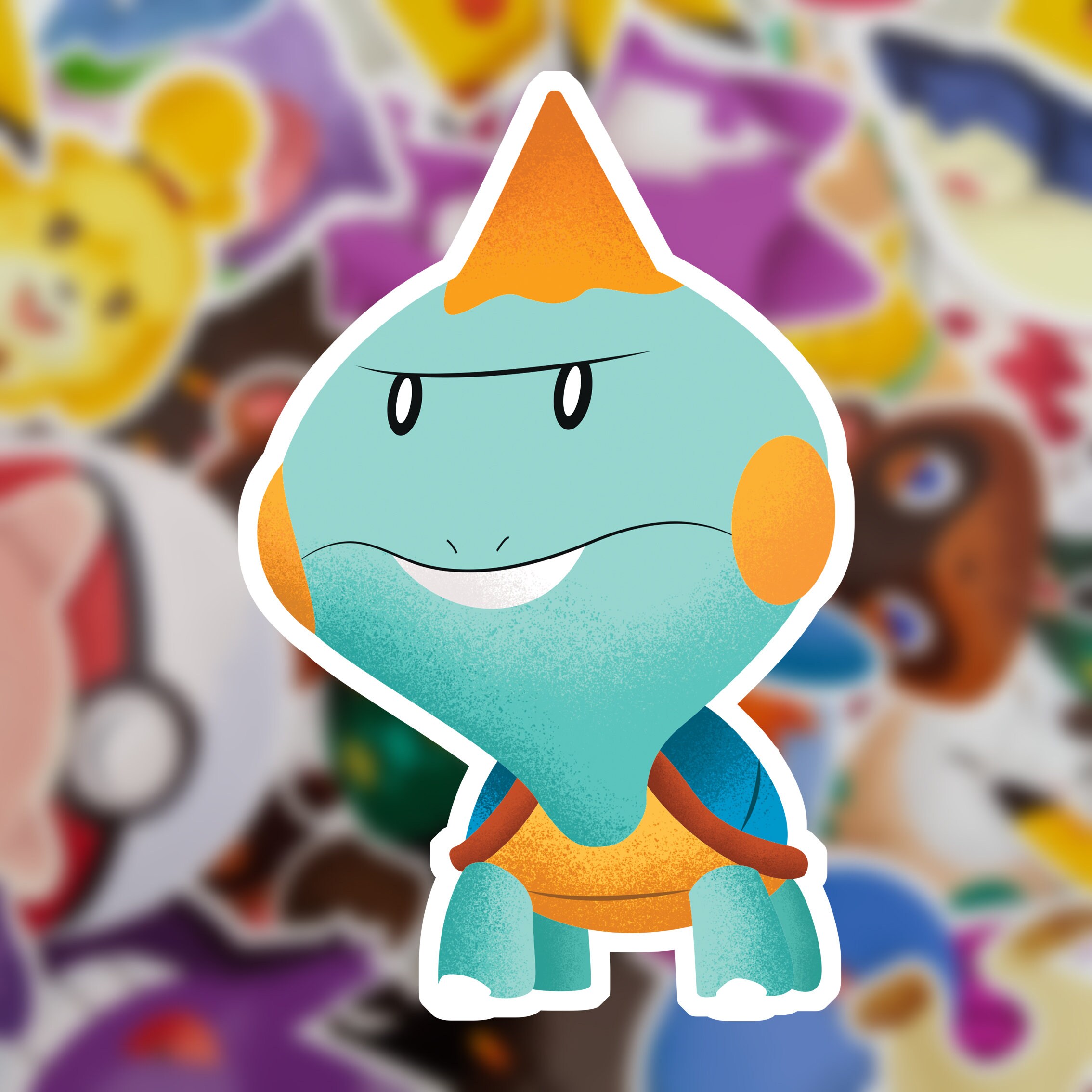 Chewtle Vinyl Sticker - Etsy Sweden
