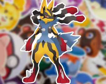 Shiny Mega Lucario  Pokemon, Shiny pokemon, All pokemon