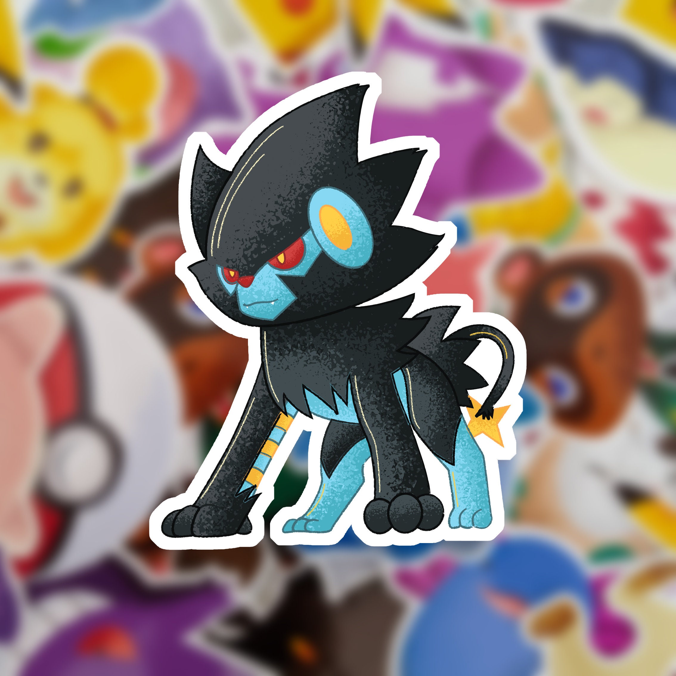 Luxray - Pokemon patches by Adorablush