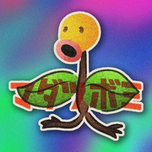 Etiqueta engomada del vinilo de Bellsprout
