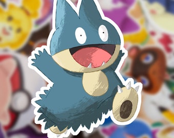 Munchlax Vinyl Sticker