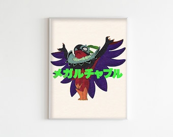 Stampa artistica di Shiny Mega Hawlucha