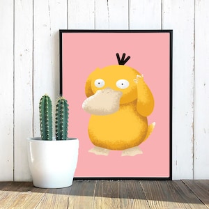 Psyduck Art Print