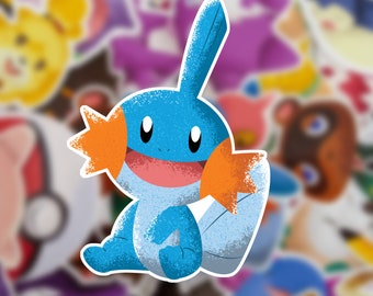 Mudkip vinylklistermärke