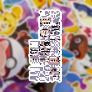 May include: A sticker sheet with a variety of colorful and patterned stickers. The stickers feature a variety of designs, including geometric shapes, floral patterns, and abstract designs.