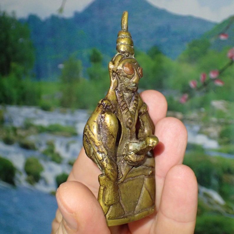 Buddha Amulet E Phor Man I Pher Brass Statue Penis Man Etsy