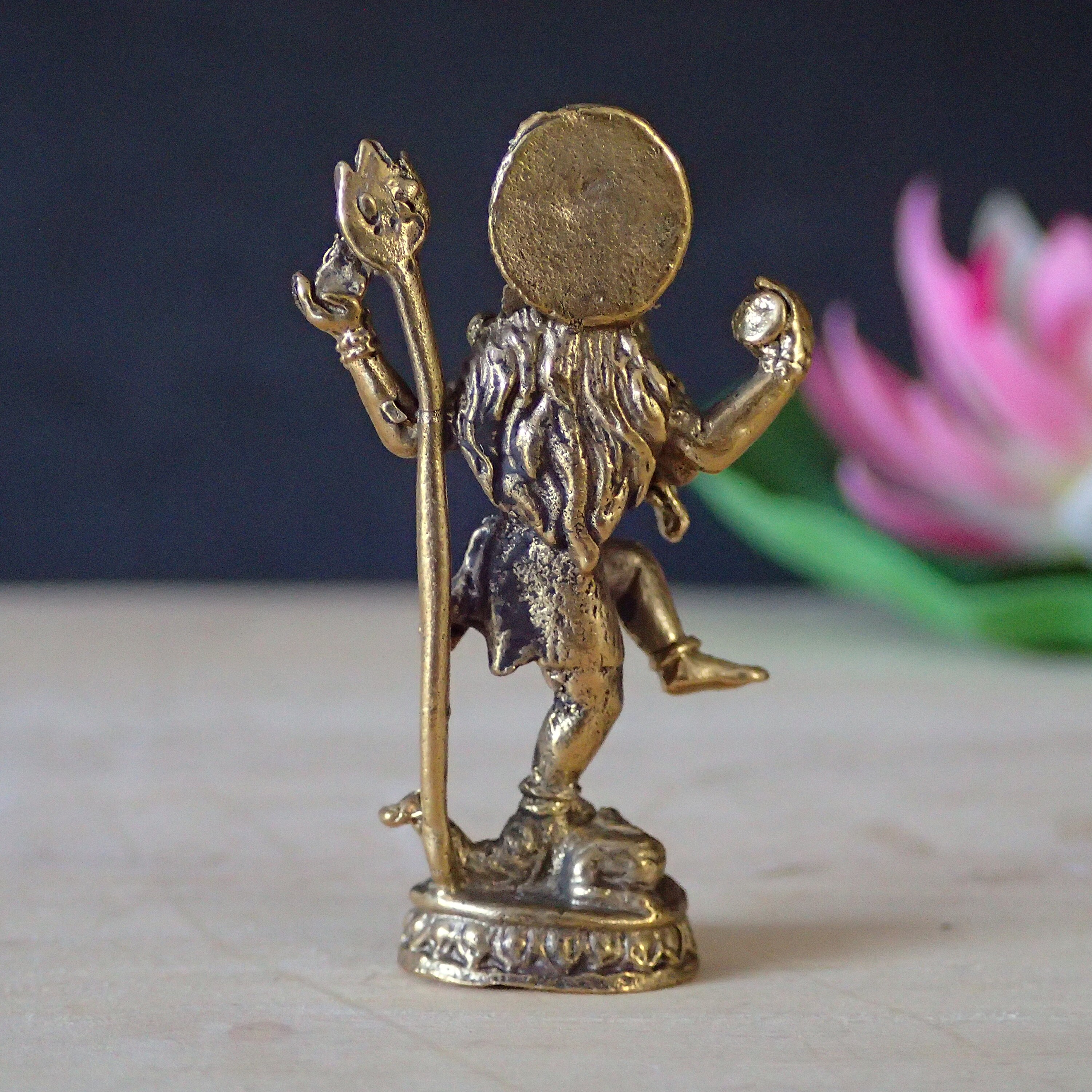 Hindu God Shiva Dancing Figurine / Hindu Lord 40mm / India God Etsy