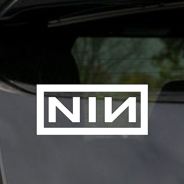 Nine Inch Nails - Classic Block - Vinyl Decal