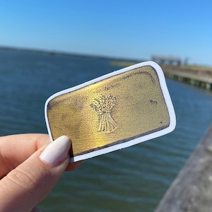 Outer Banks Gold Bar Sticker