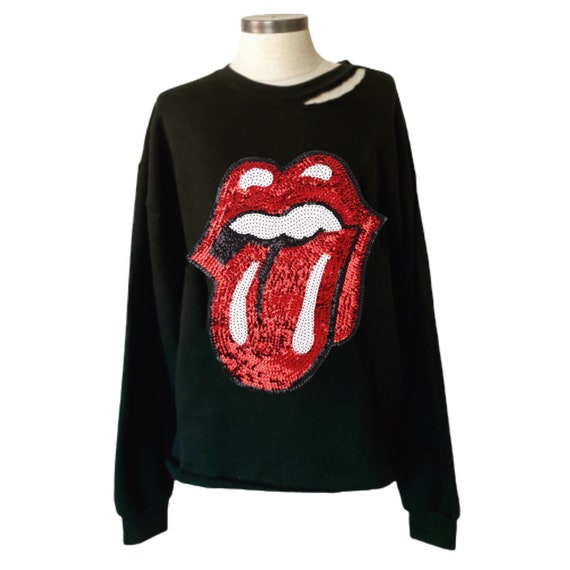 Sweater rolling stones sales