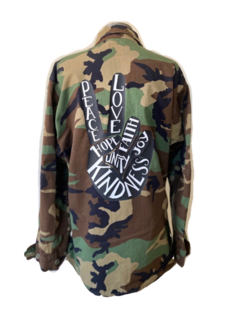 ALL SIZES Custom Army Jacket Etsy