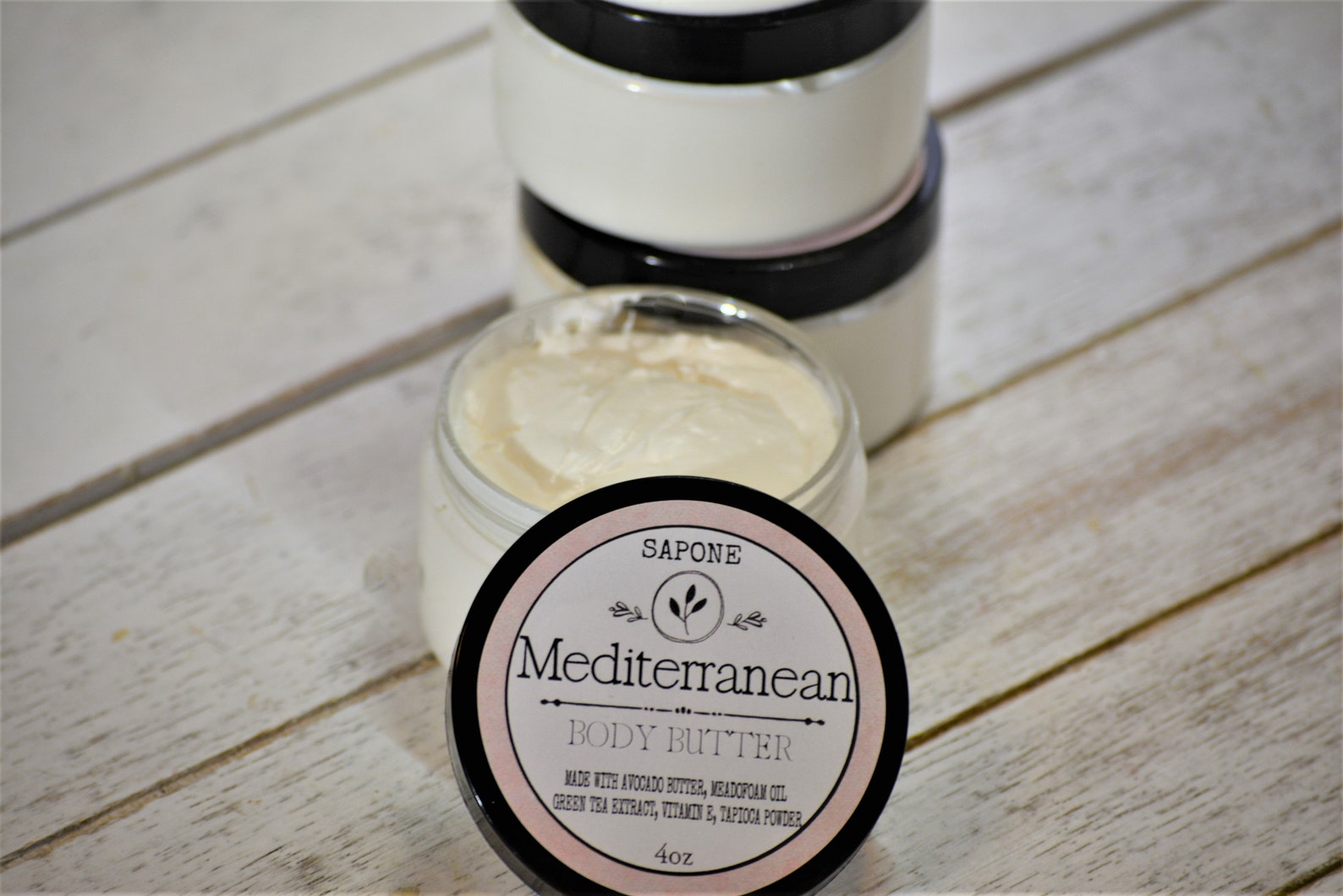 Mediterranean Body Butter Made With 100 Avocado Butter Thick Body Whip