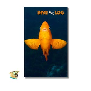 Garibaldi Fish Scuba Dive Log Book: California Diving Journal