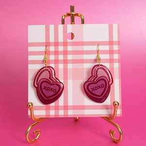 Candy Heart Earrings