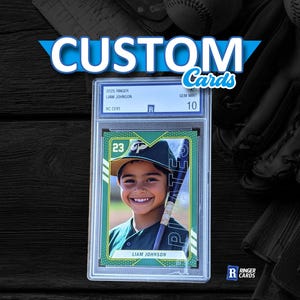custom graded card case Amazon.com: Emfogo Trading Card Display, 3-Tier Card Display Case with  Custom Drawer, Wood Graded Card Display with Supporters and Dividers,  Sports Card Display Case (Brown) : Toys & Games main image 0