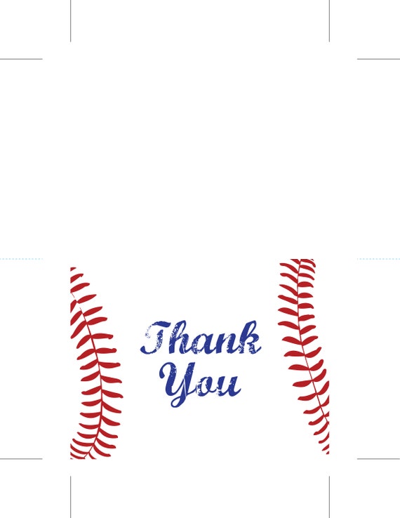 Baseball-Dankeskarten – 20 Stück Mit Umschlägen, 10,2 X 15,2 Cm, Zum Ausfüllen Für Kinder