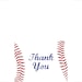 Printable Baseball Thank You Card Blank Interior Printable - Etsy