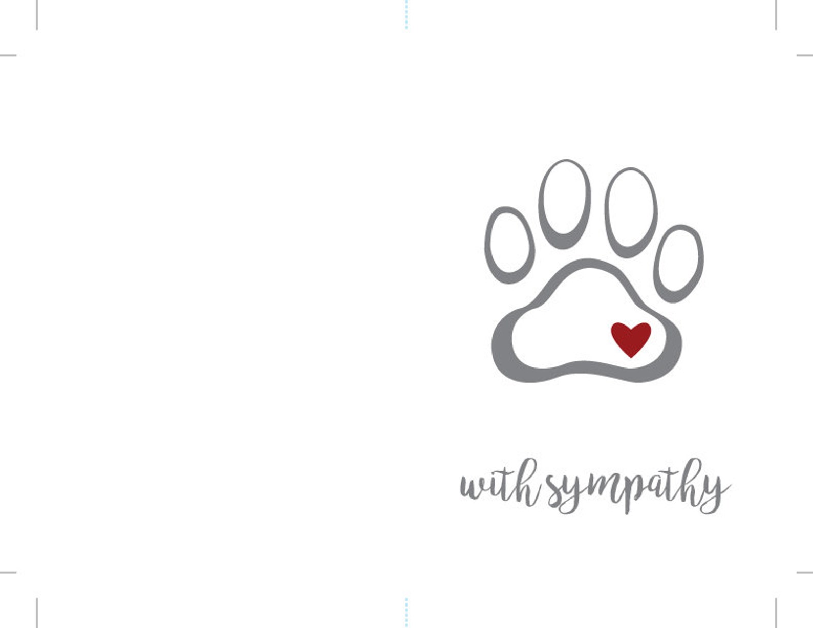 Printable Pet Sympathy Card Blank - Il 1588xN.1783885013 Ps1i 
