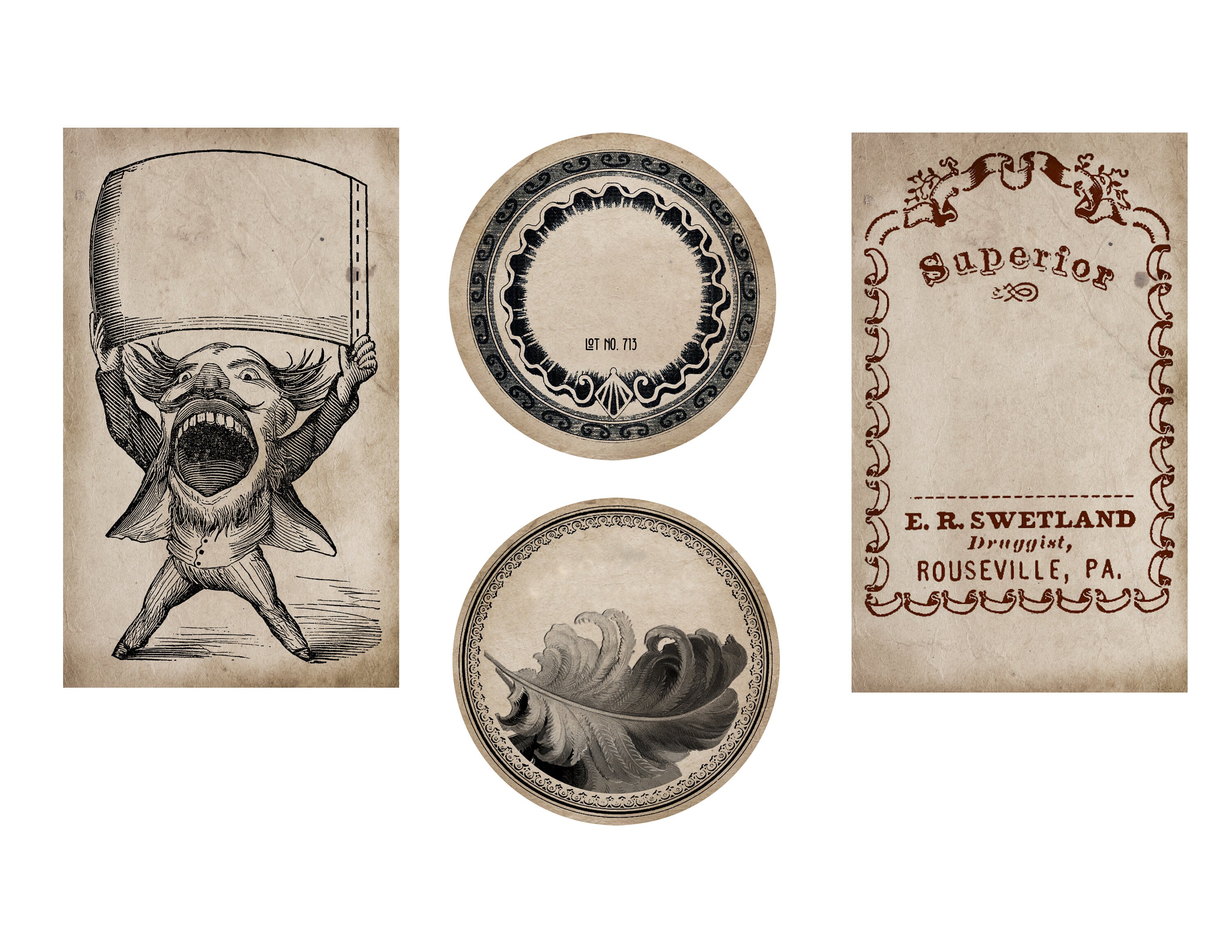 EDITABLE Printable Apothecary Labels Blank DIY Halloween - Etsy