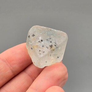 Rare Clear Topaz Crystal with Inclusions from Nigeria